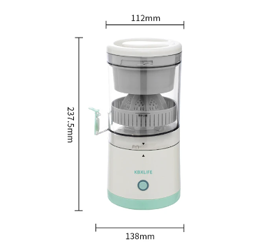 Exprimidor Eléctrico Portátil Recargable